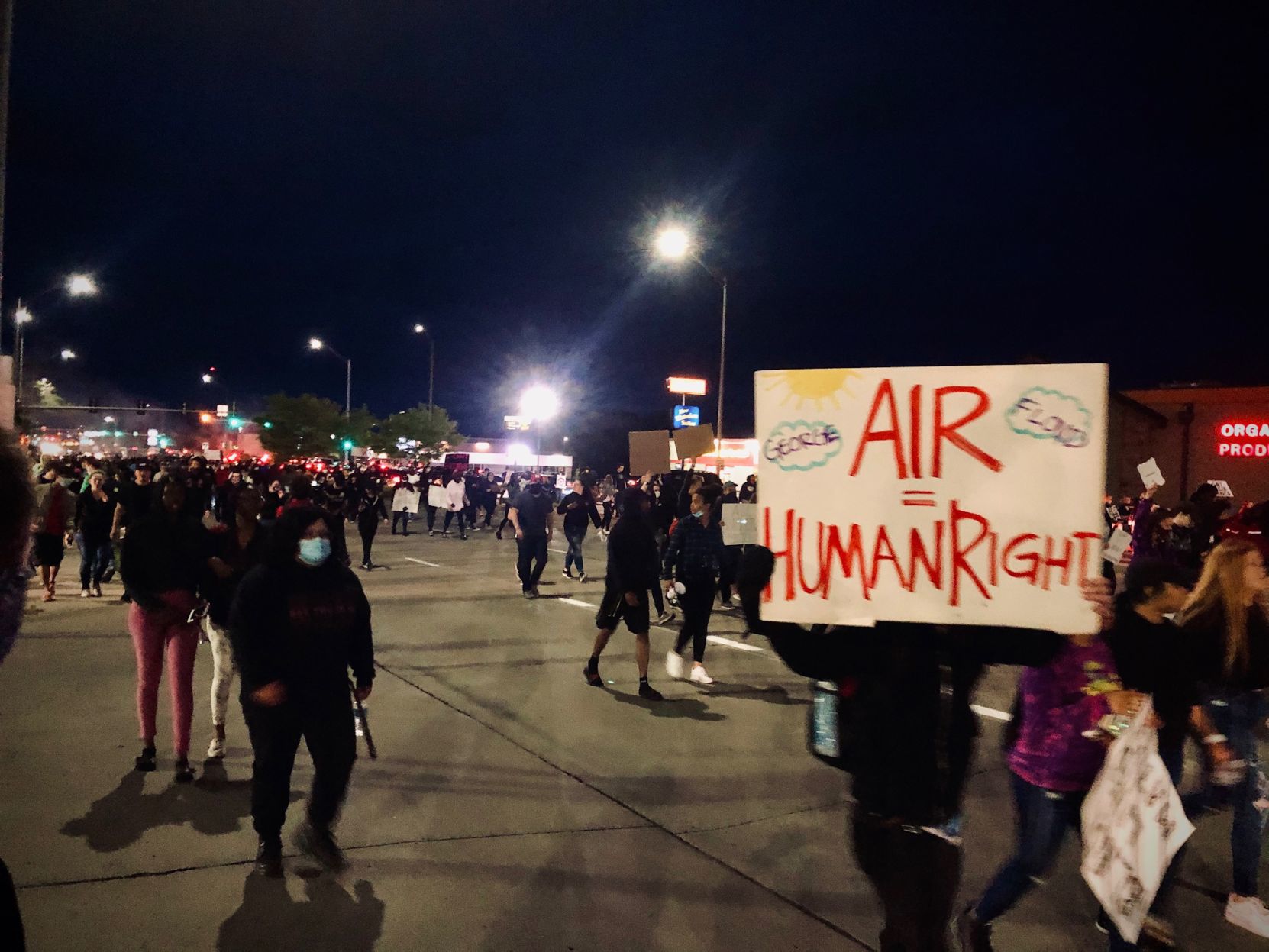 Protesters